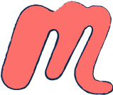 Stylized illustration of Meetup logo